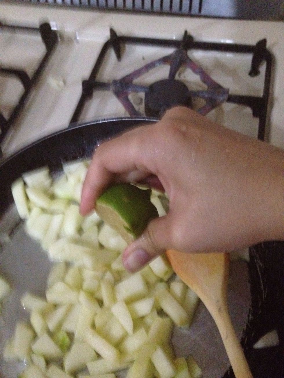 Add lemon juice