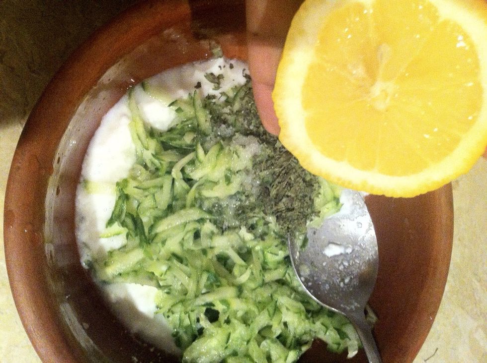 Add lemon.