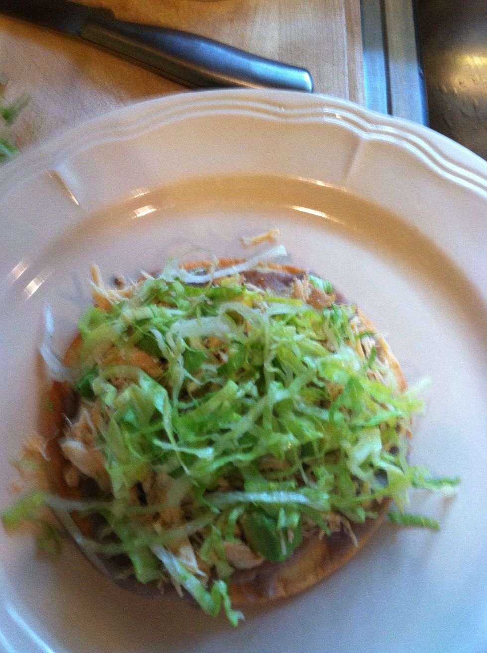 Add lettuce