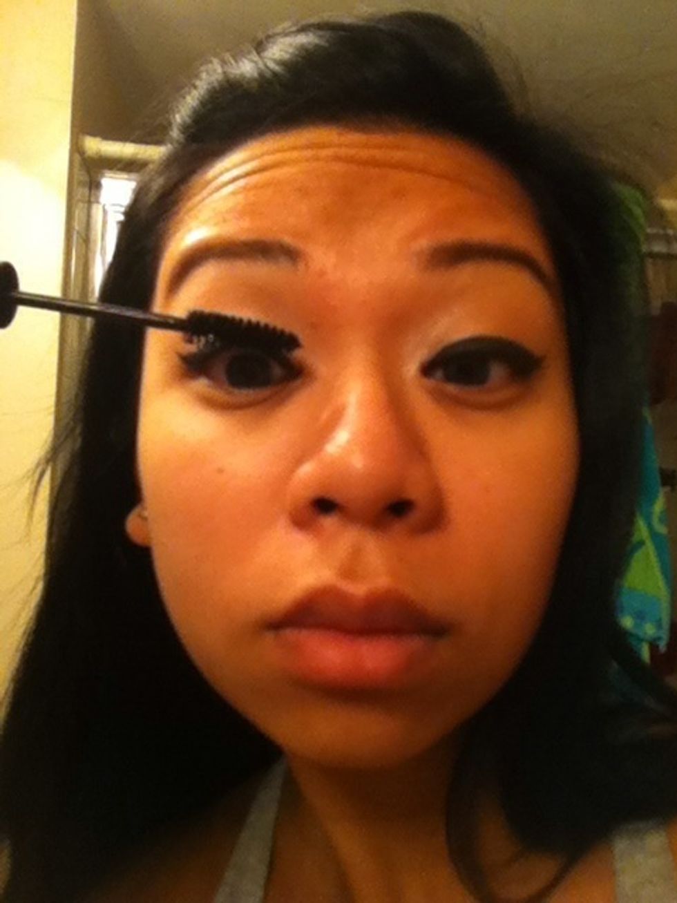 Add mascara