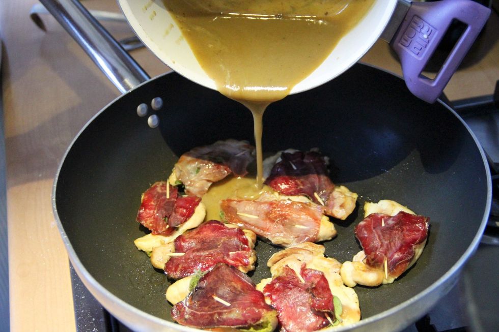 Add meat sauce ( check guide how to make good meat sauce)