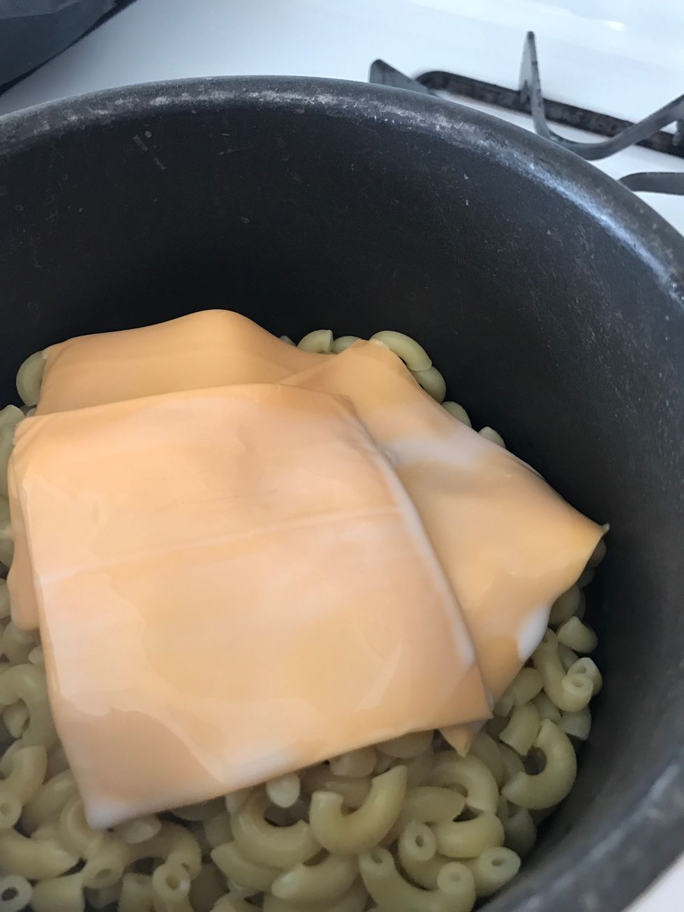 Add milk 1/4