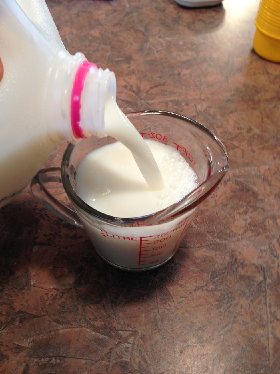 Add milk to lemon juice to equal a cup as substitute for Buttermilk.