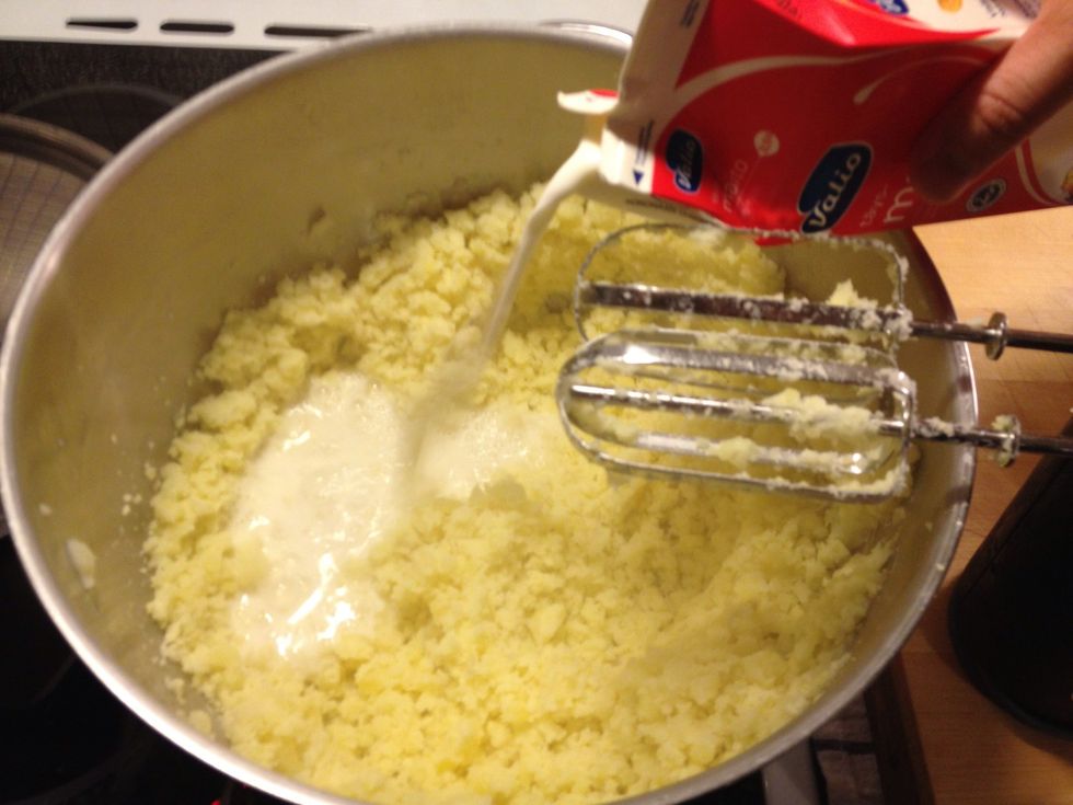Add milk