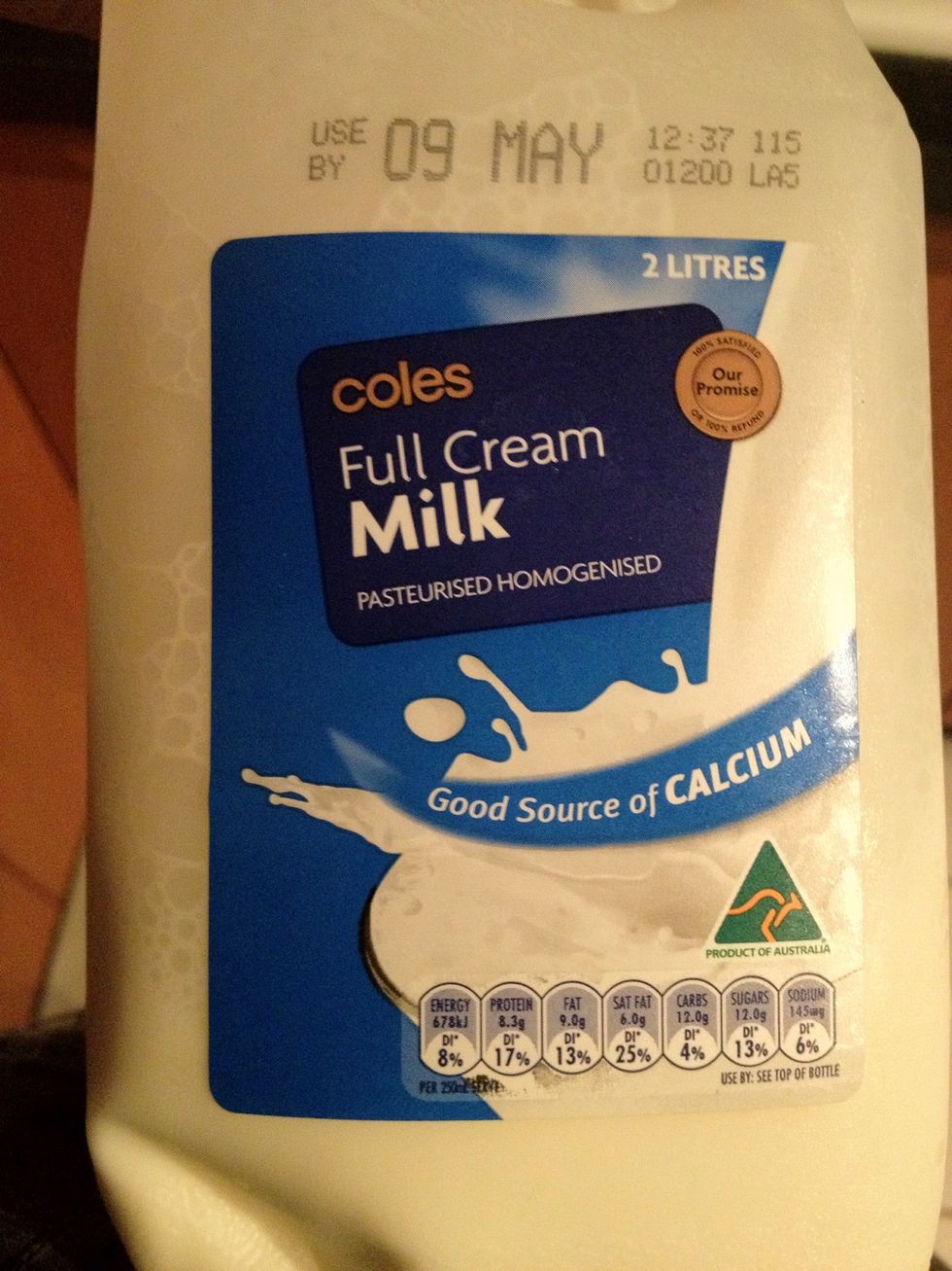 Add milk