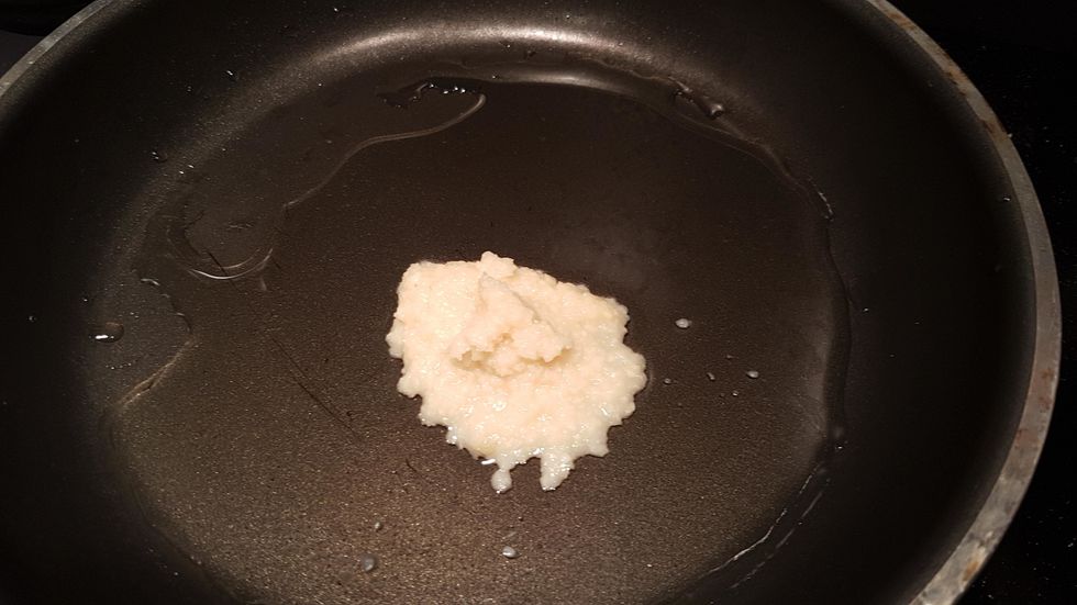 Add minced garlic