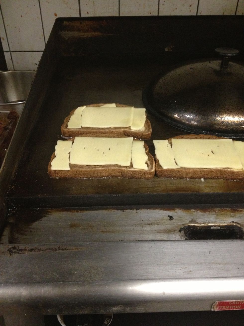 Add more cheese to make a grill cheese