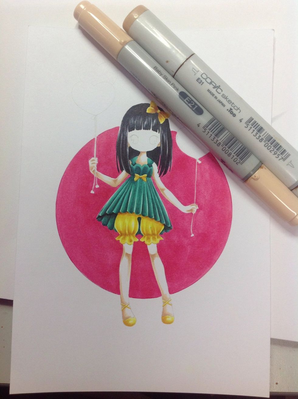 Add more depth using darker shades.