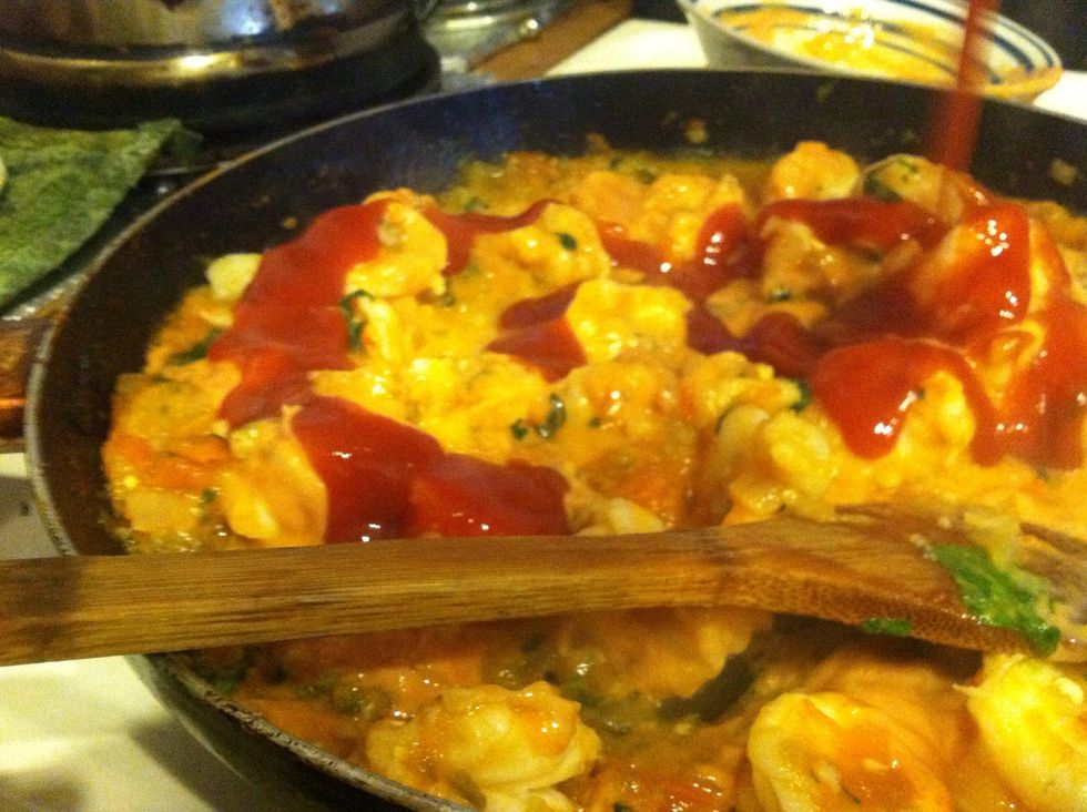 Add more ketchup \u27a1