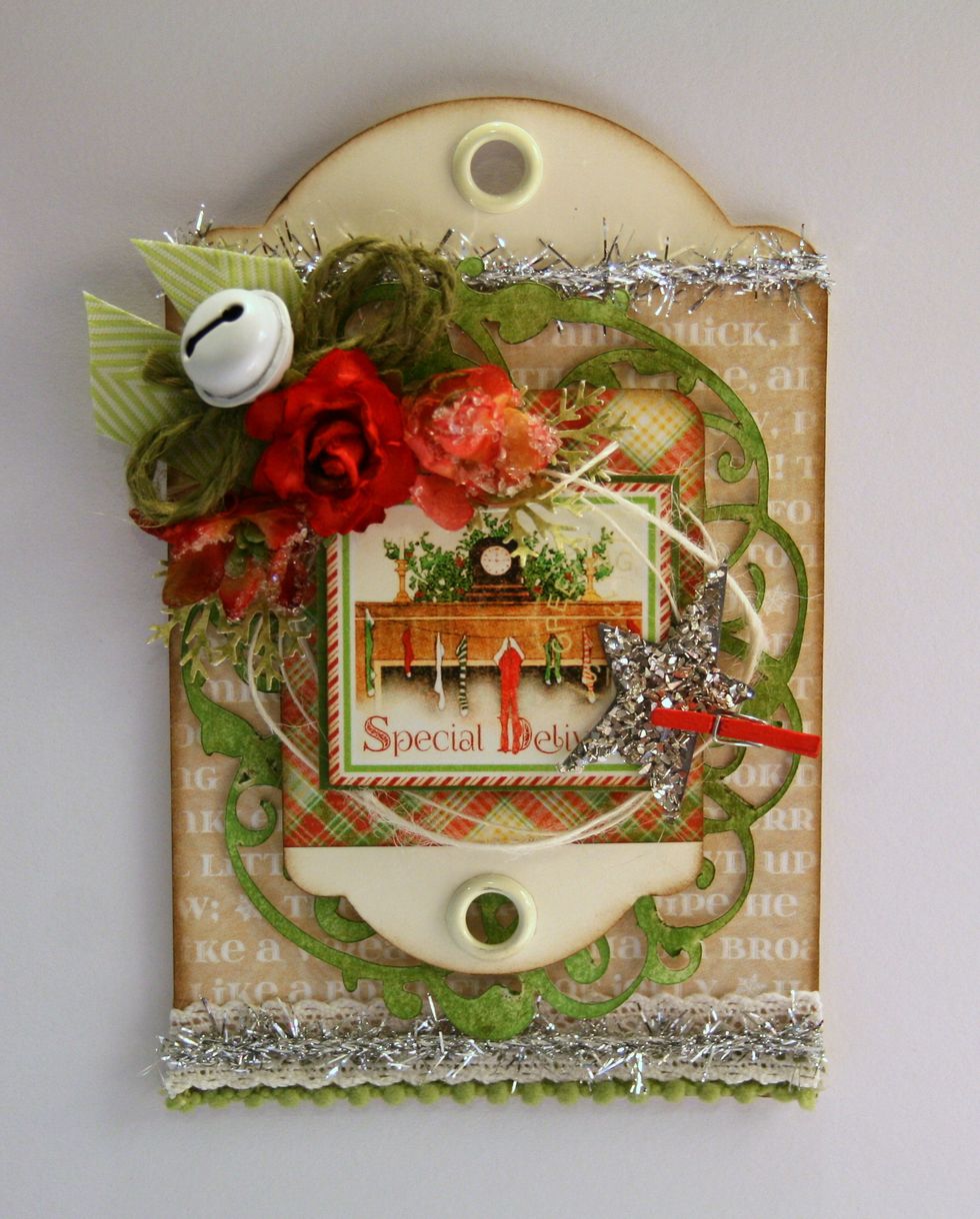 Add more to the other corner.