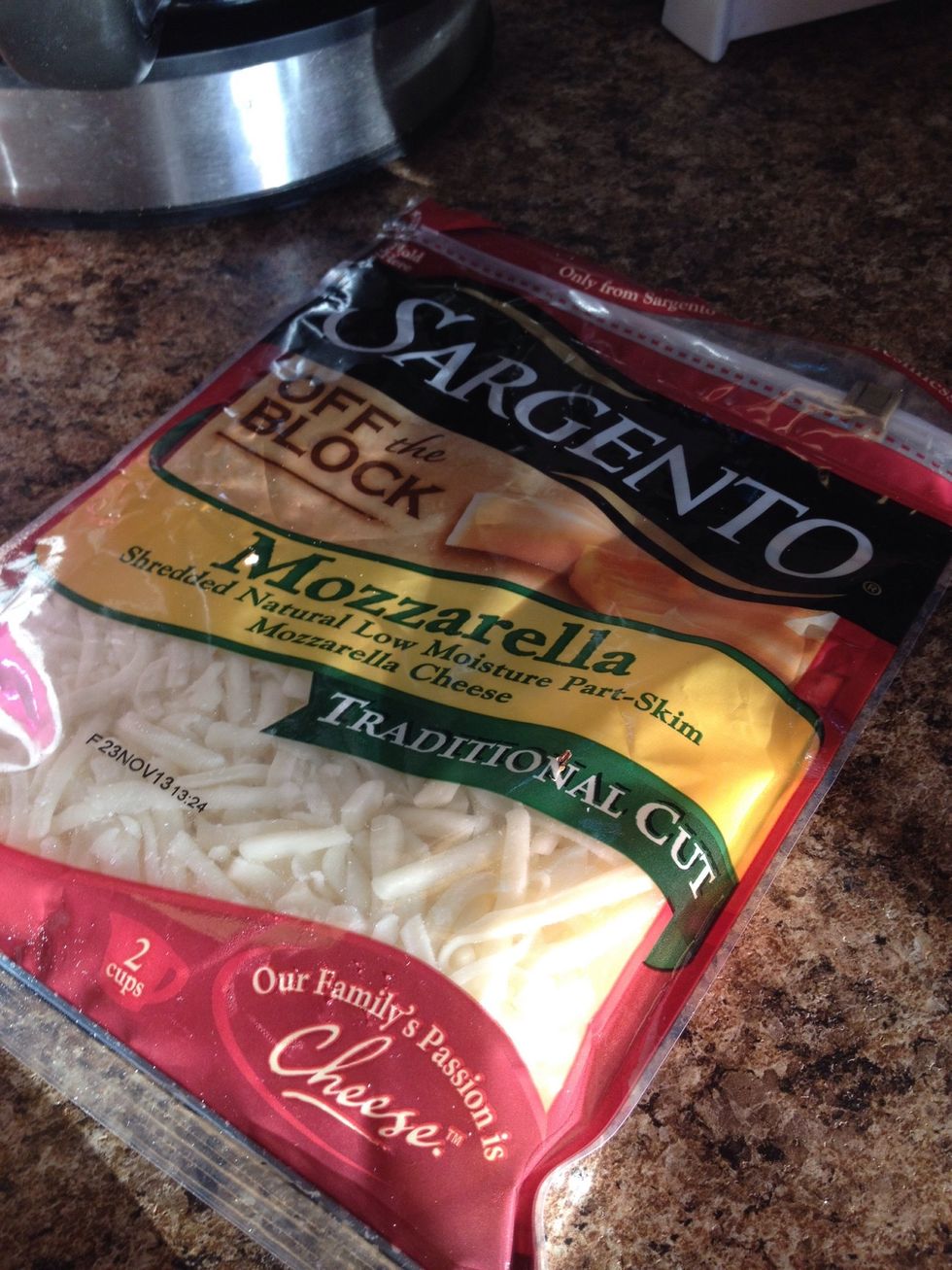 Add mozzarella cheese on top.