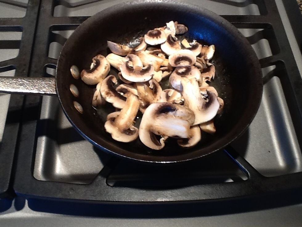 Add mushrooms and cook them until done