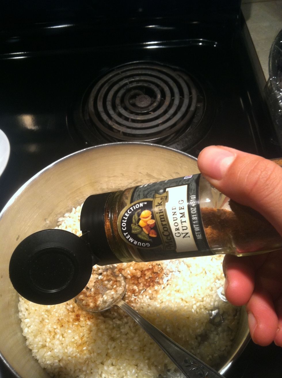 Add nutmeg