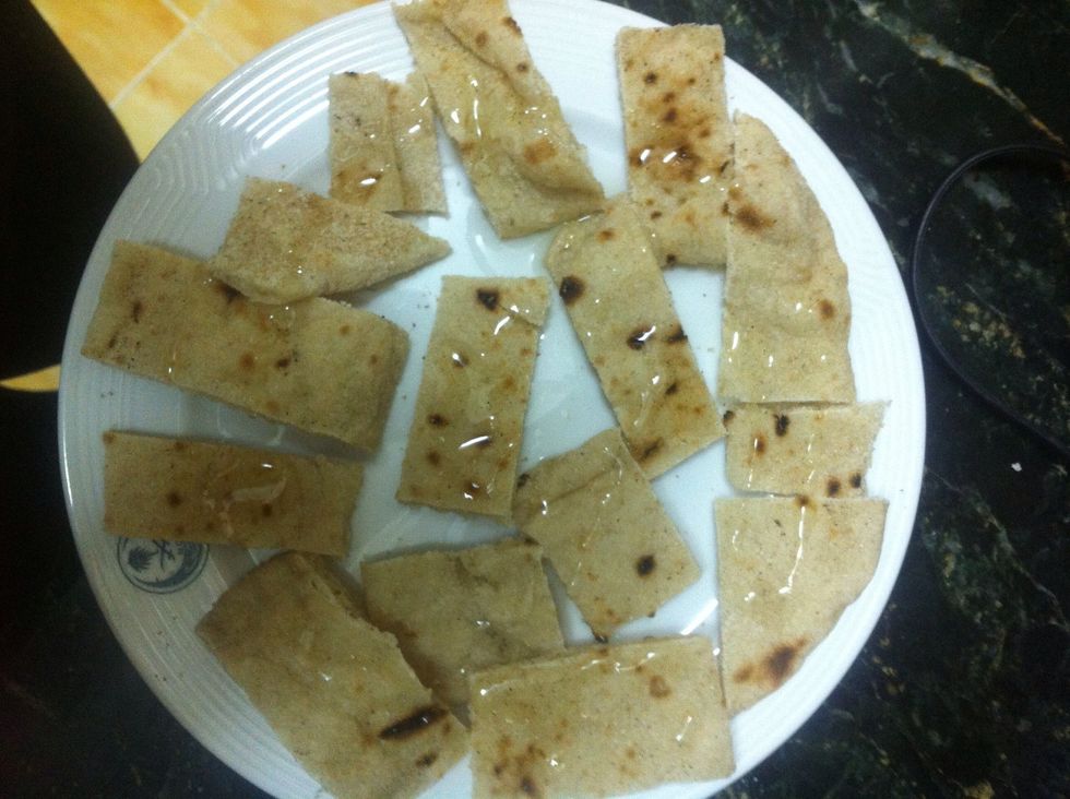 Add oil , i recommend olive oil