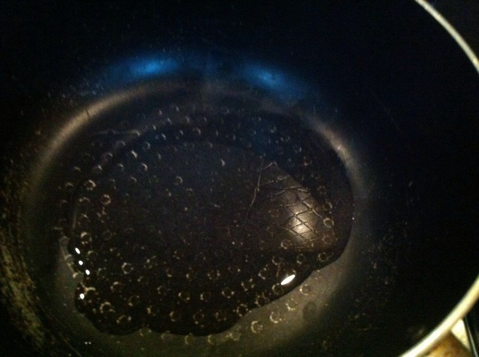 add oil to pan