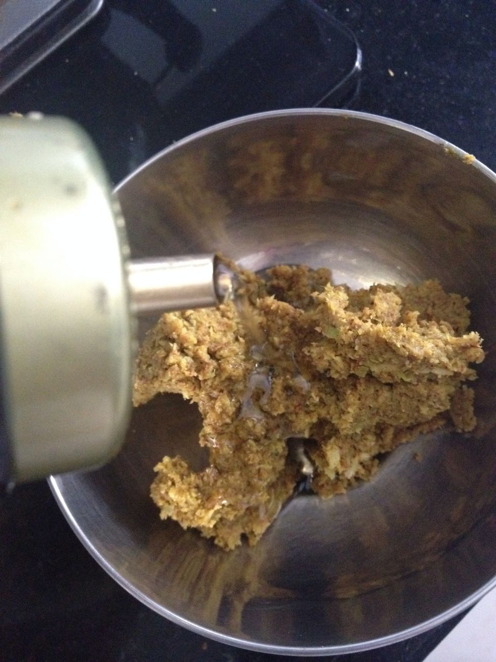 Add oil to this paste