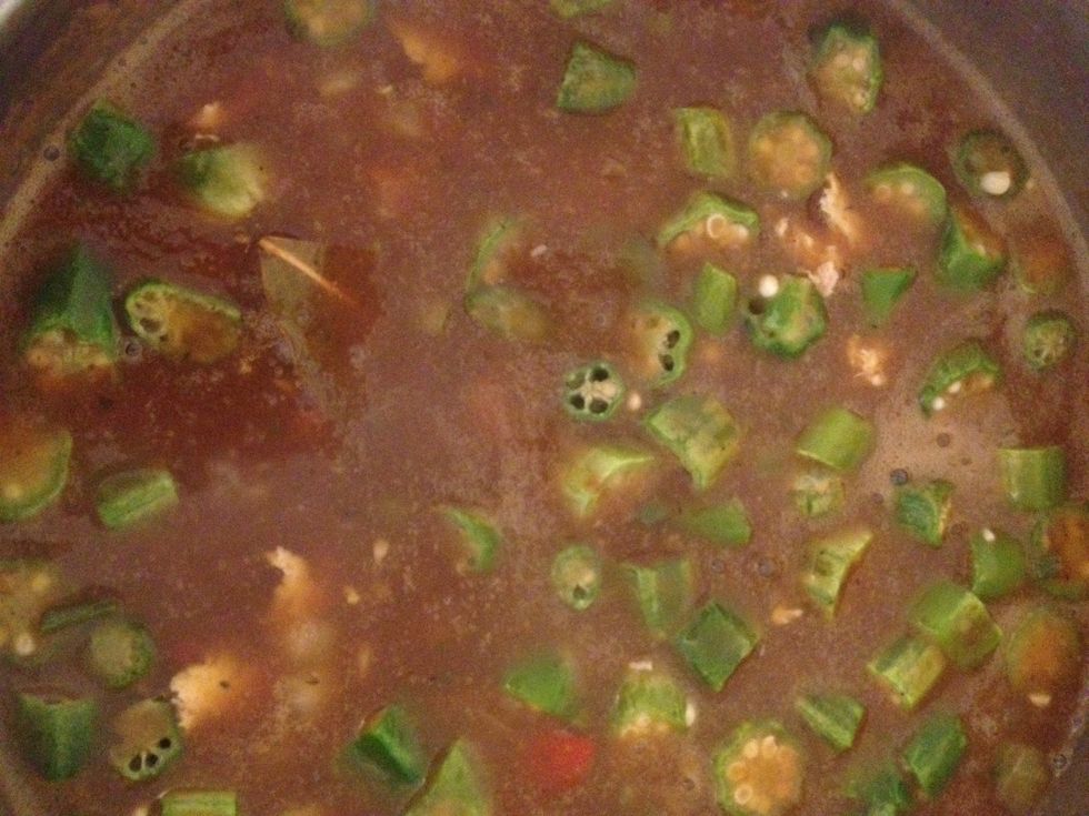 Add okra.