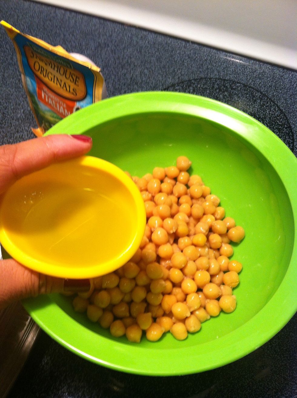 Add olive oil.