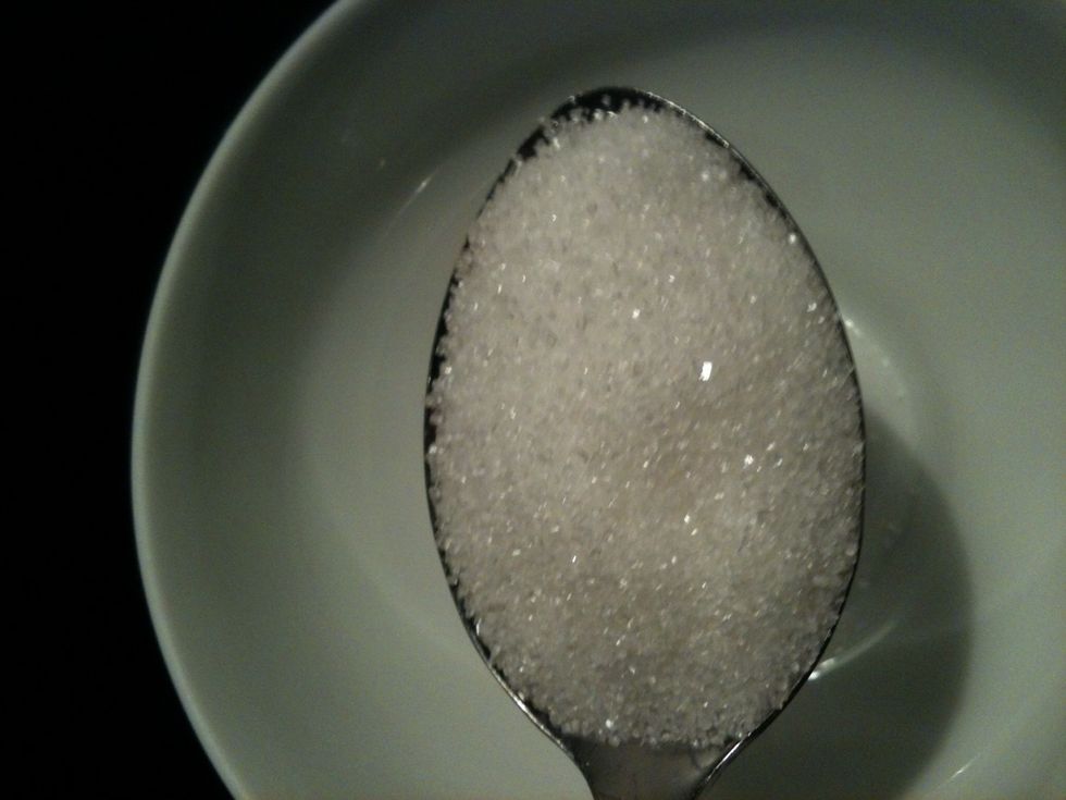 Add one and a half table spoon of suger