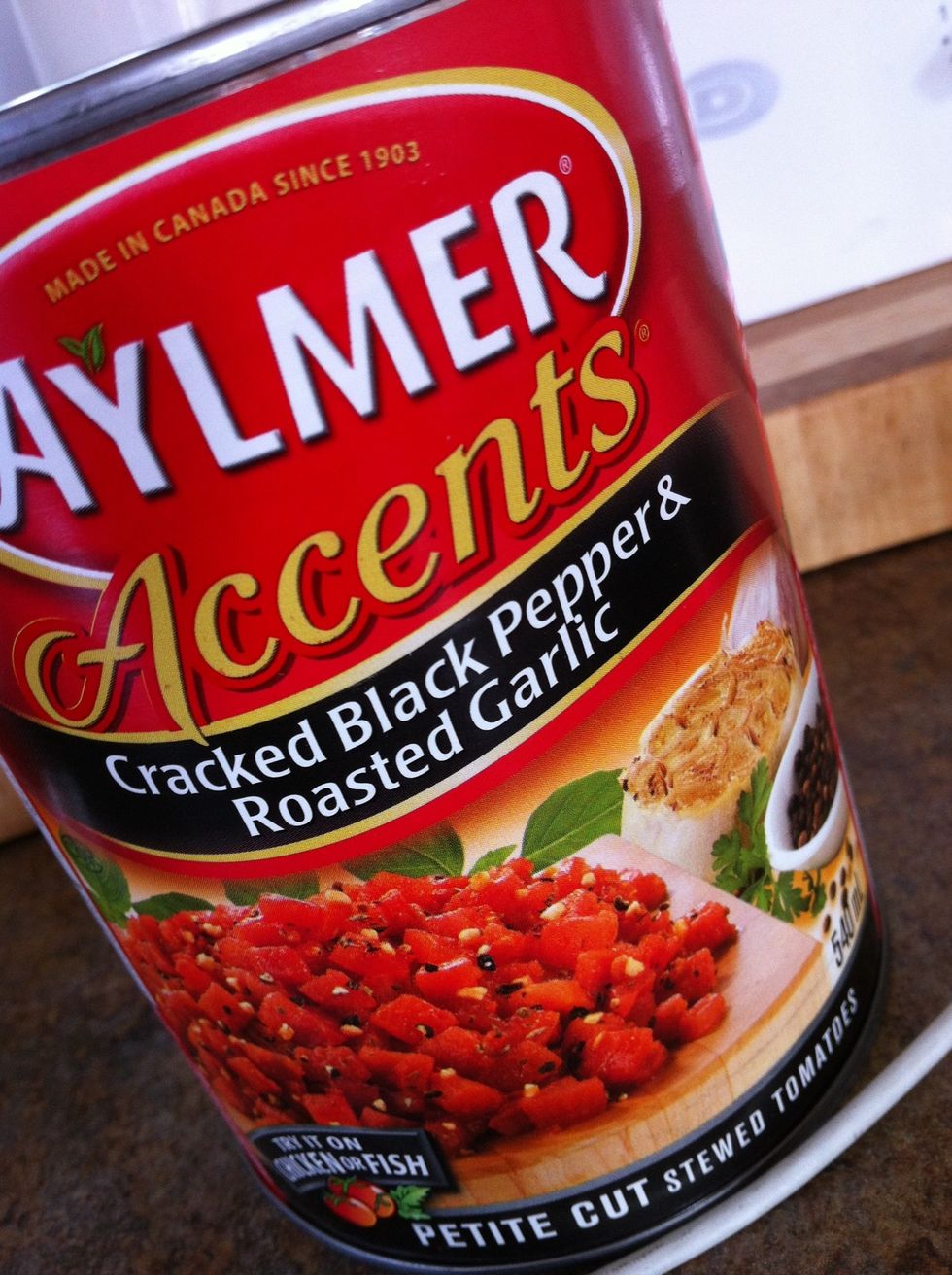 Add one can plus two cans of water.
