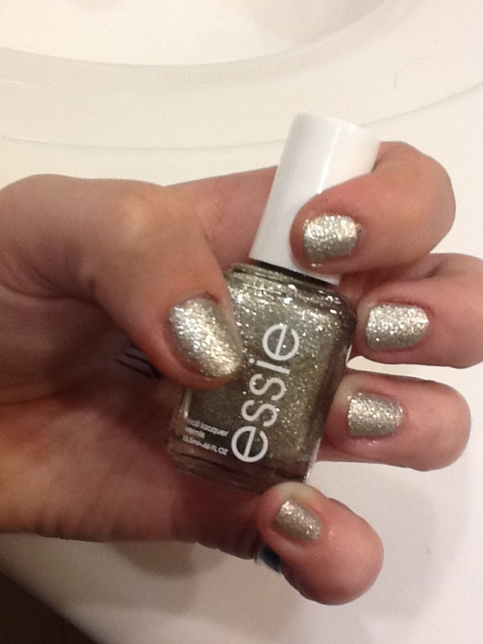 Add one more coat to make it extra sparkly\ud83d\ude1c