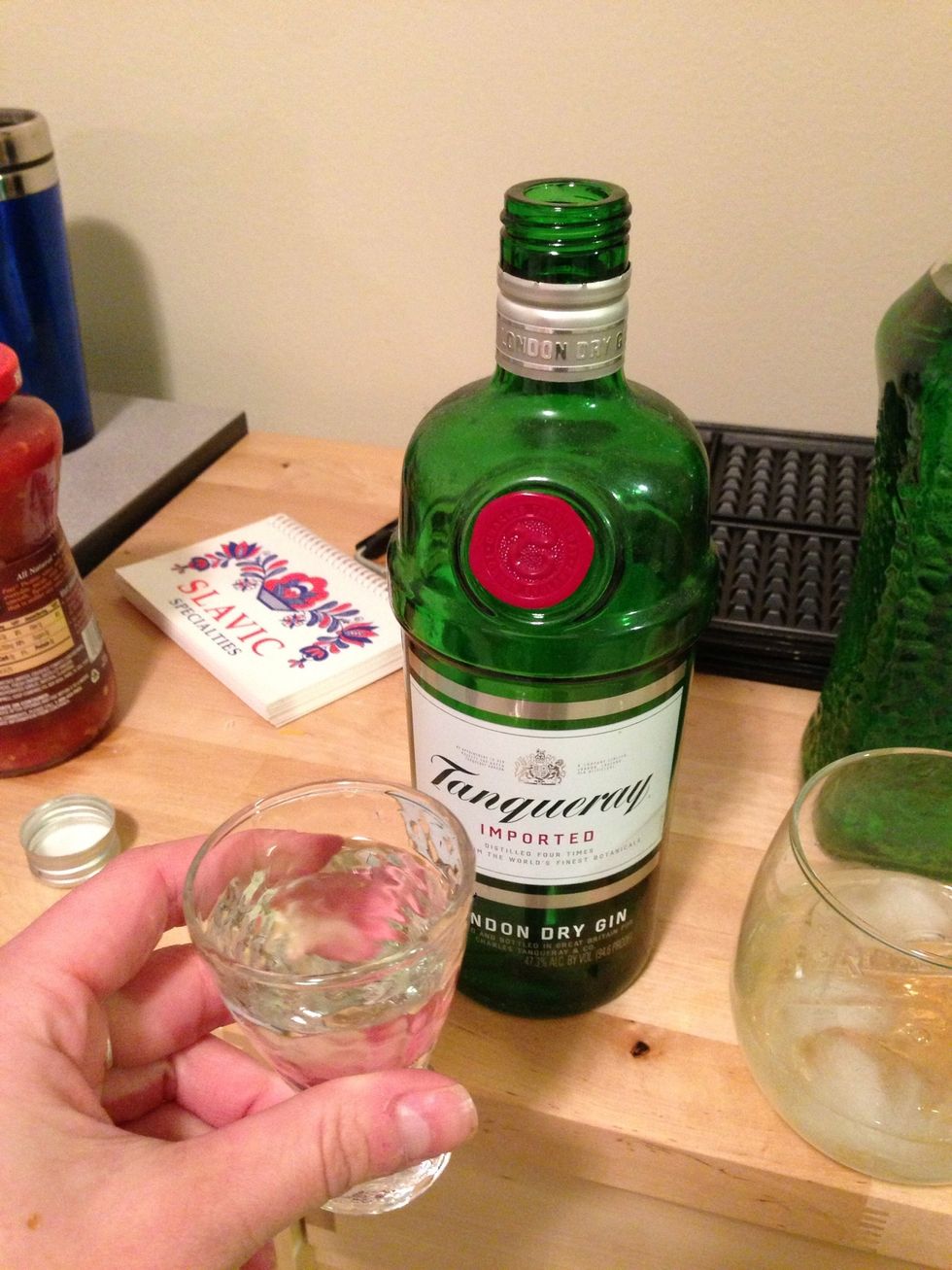 Add one ounce of gin. This would also taste great with vodka.