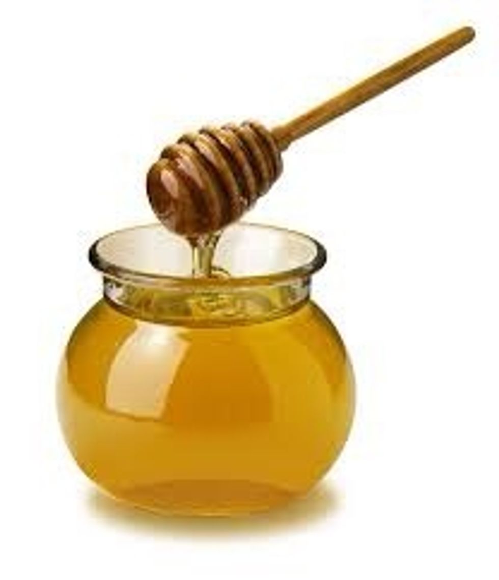Add one tblsp of honey