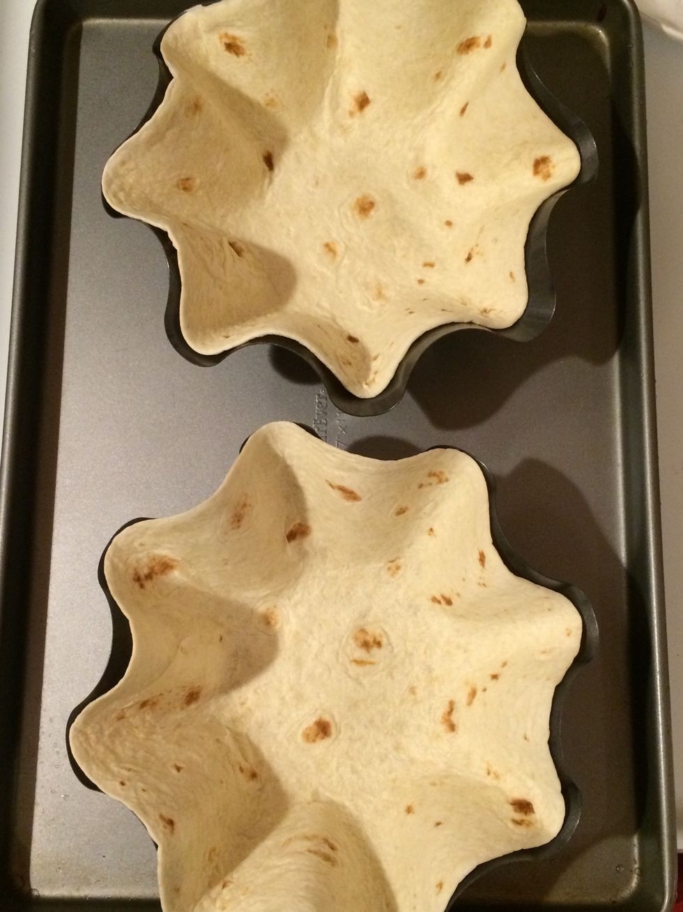 How to make a taco salad shell b c guides