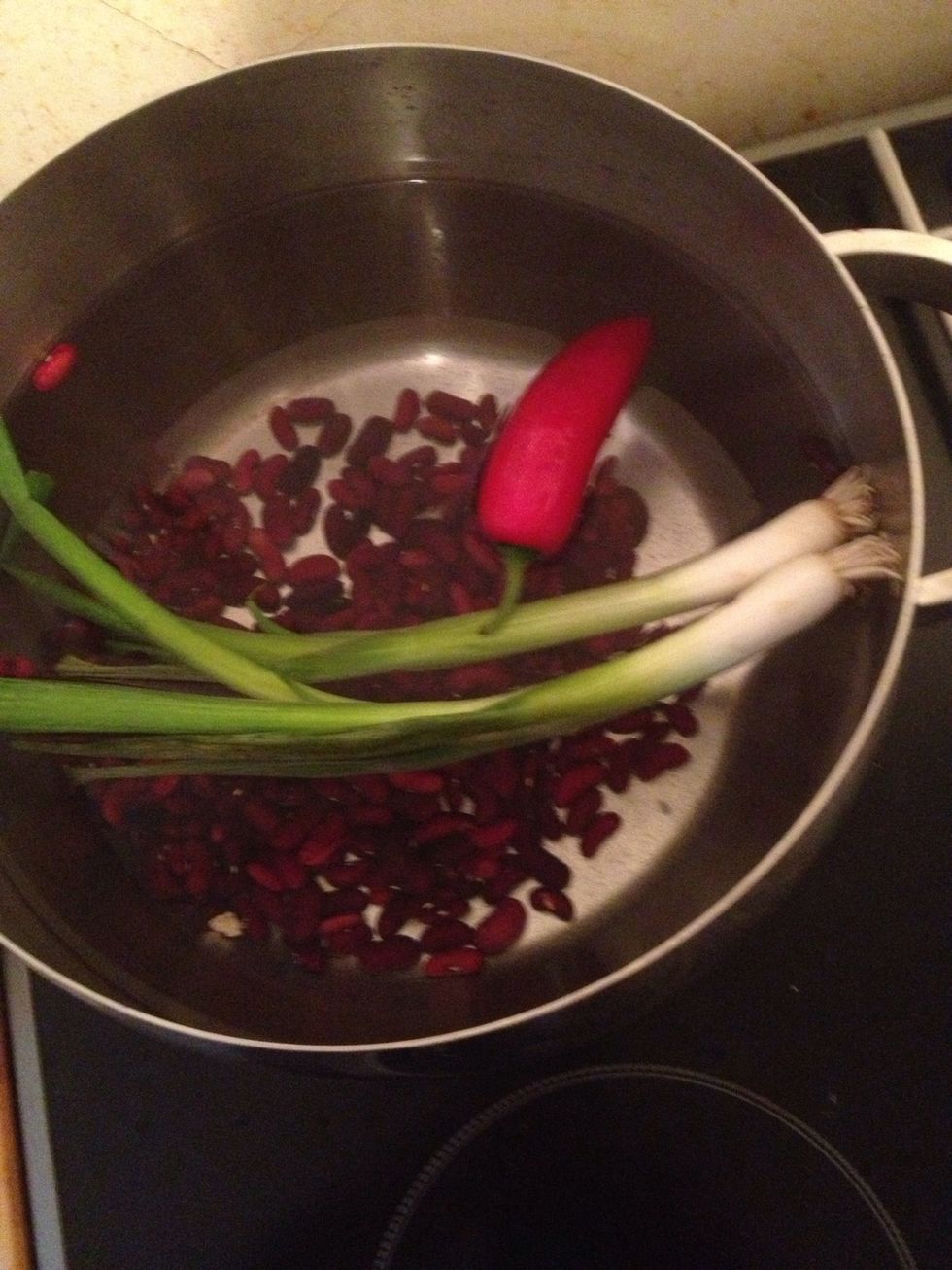 Add one whole chilly or scotch bonnet