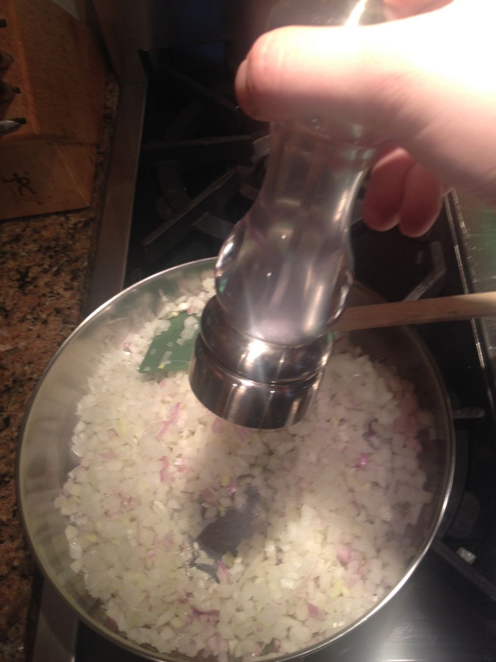 Add onions and salt! When ever you add any raw veggies you should add some salt. It helps osmosis.