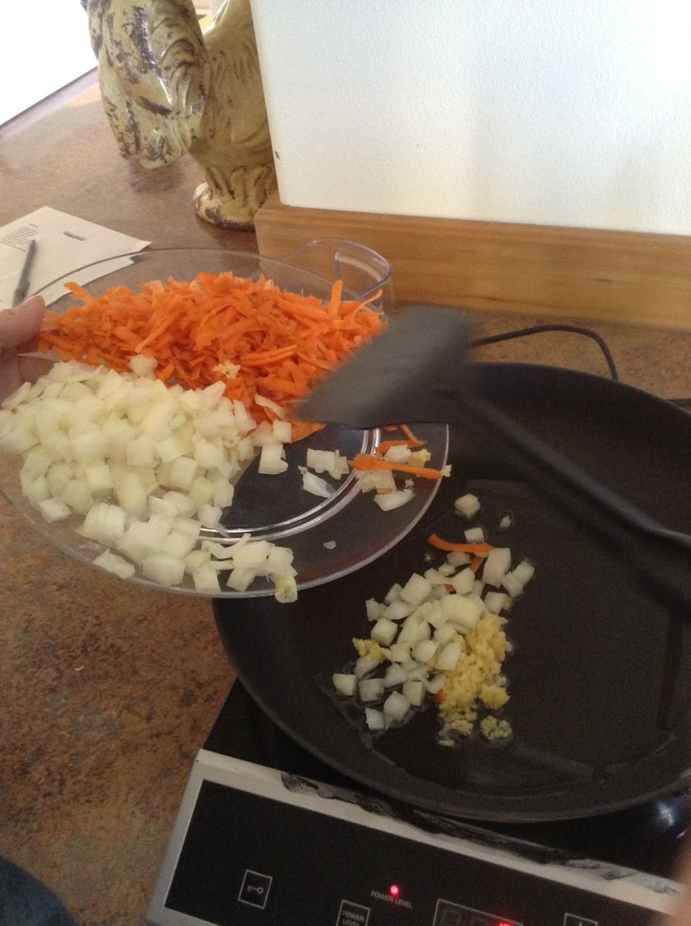 Add onions to skillet