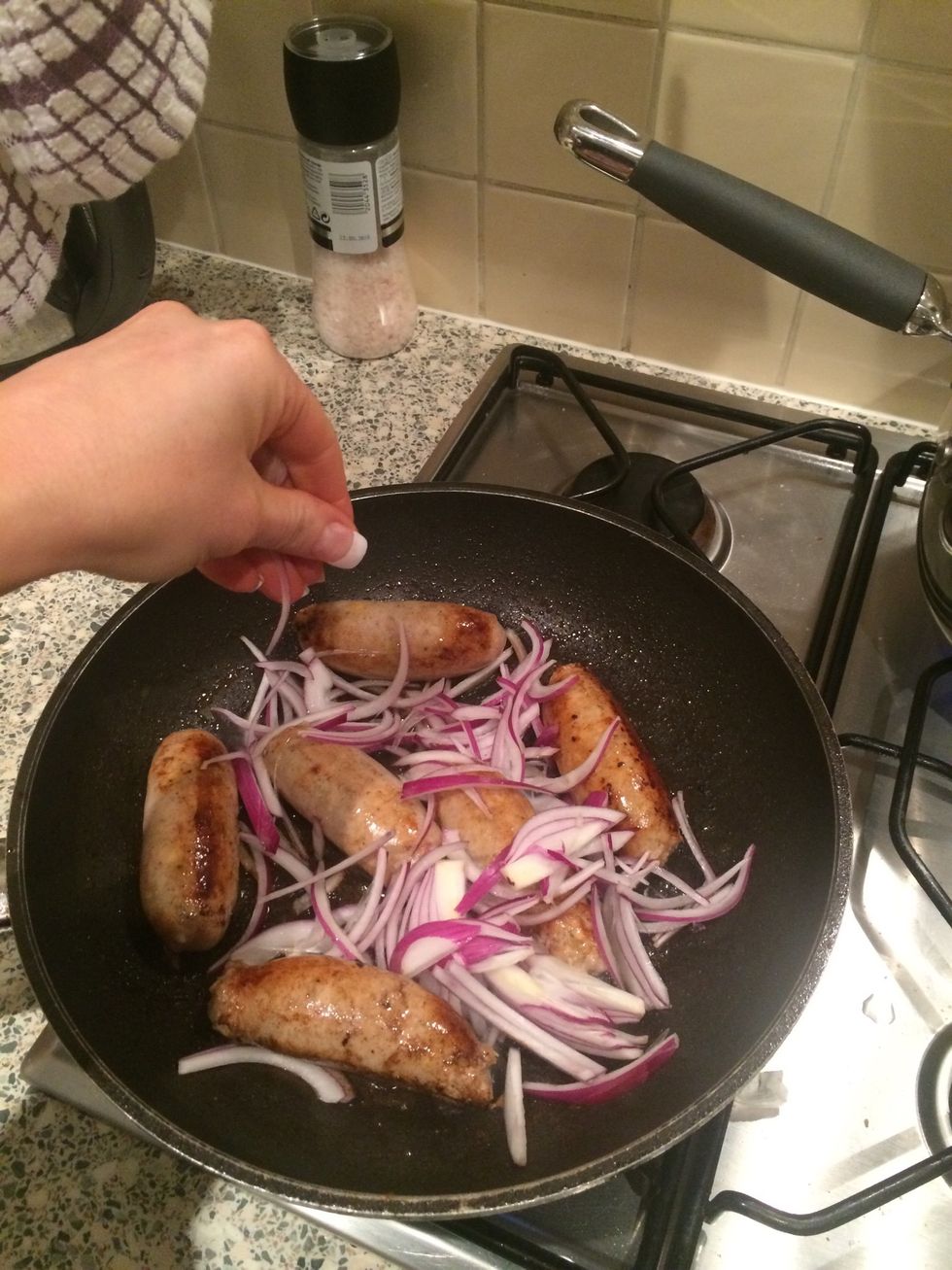 Add onions