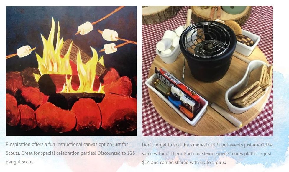 Add Ons: Smores platter serves 5.