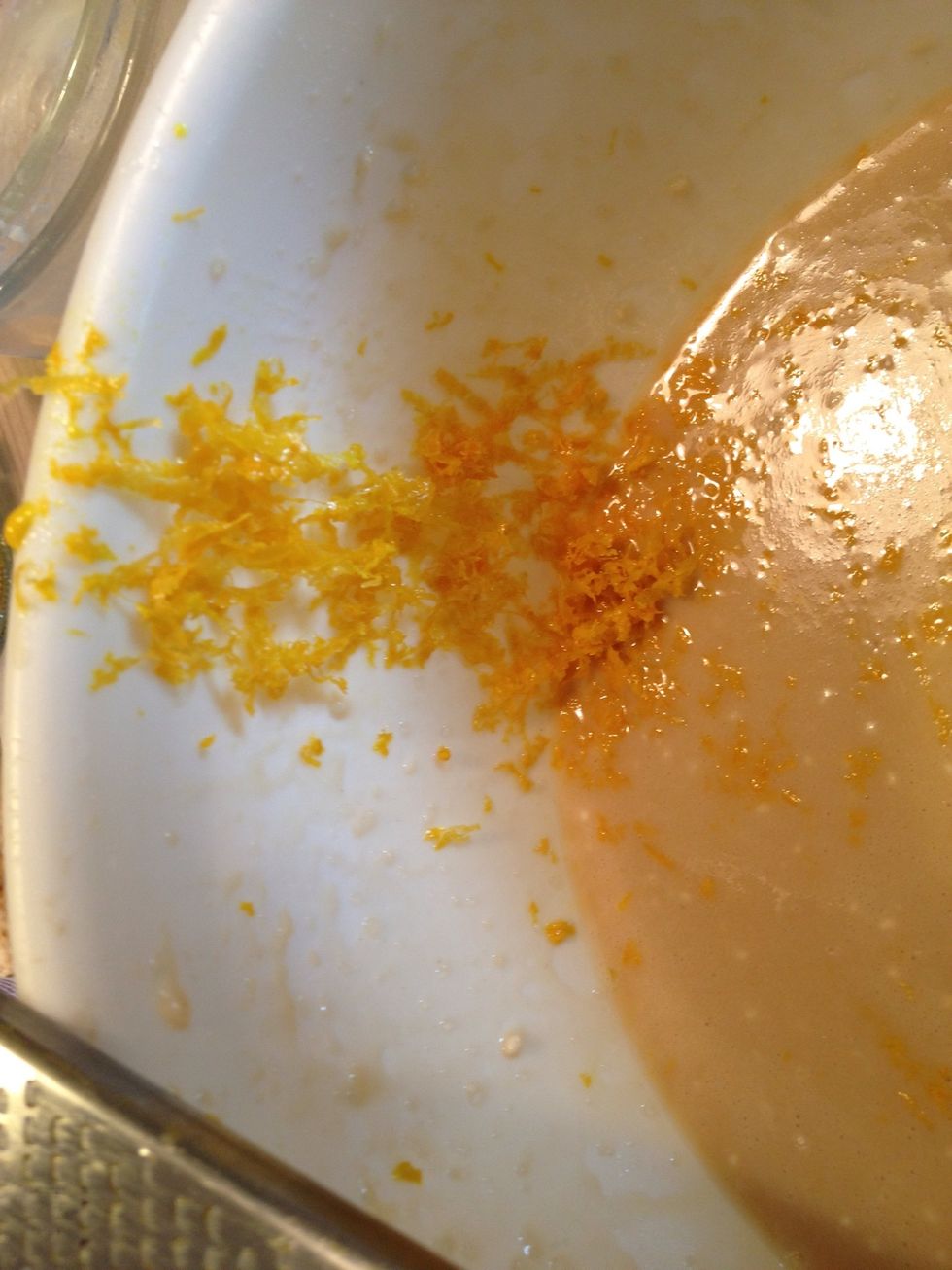 Add orange rind