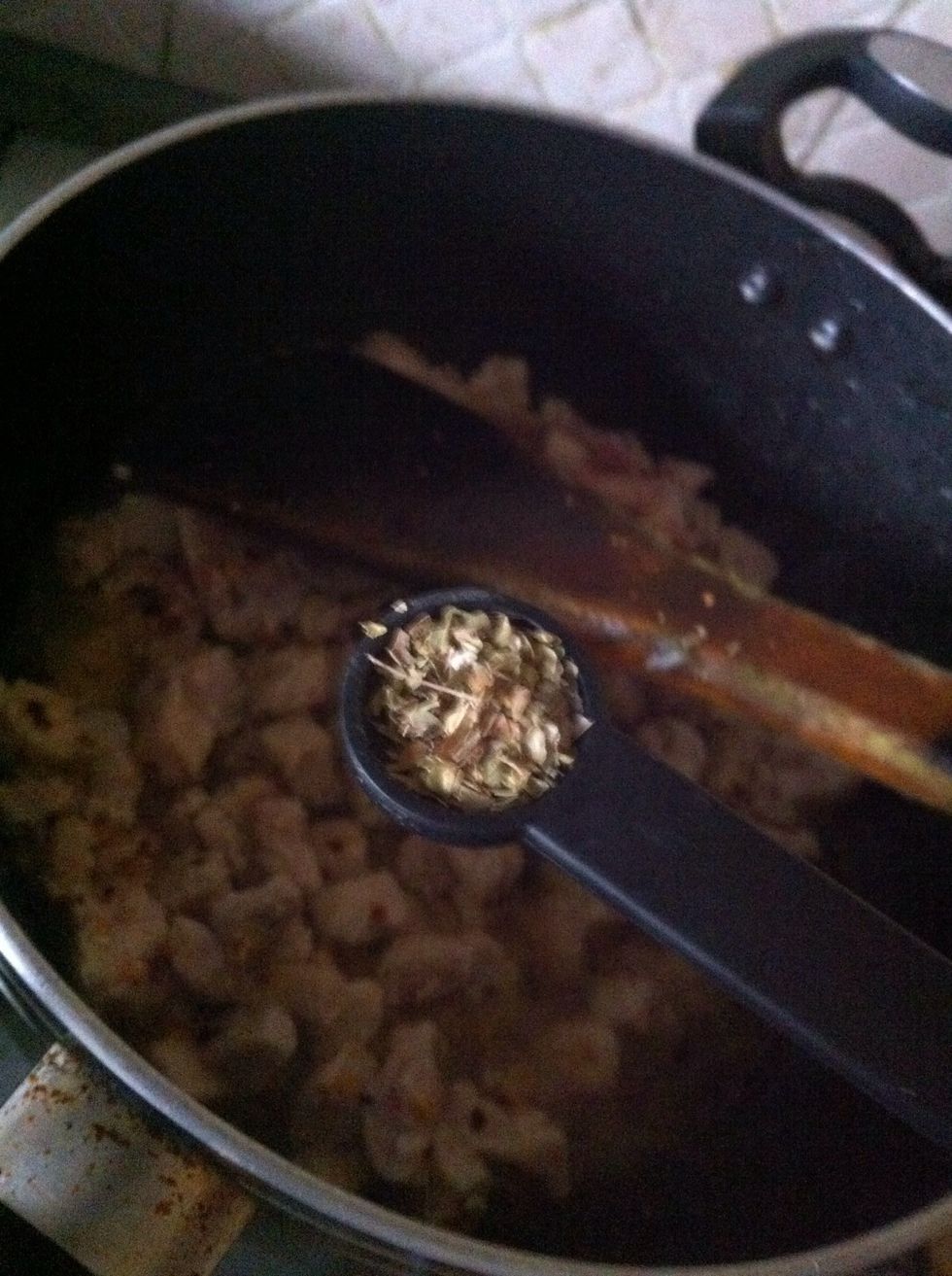 Add oregano