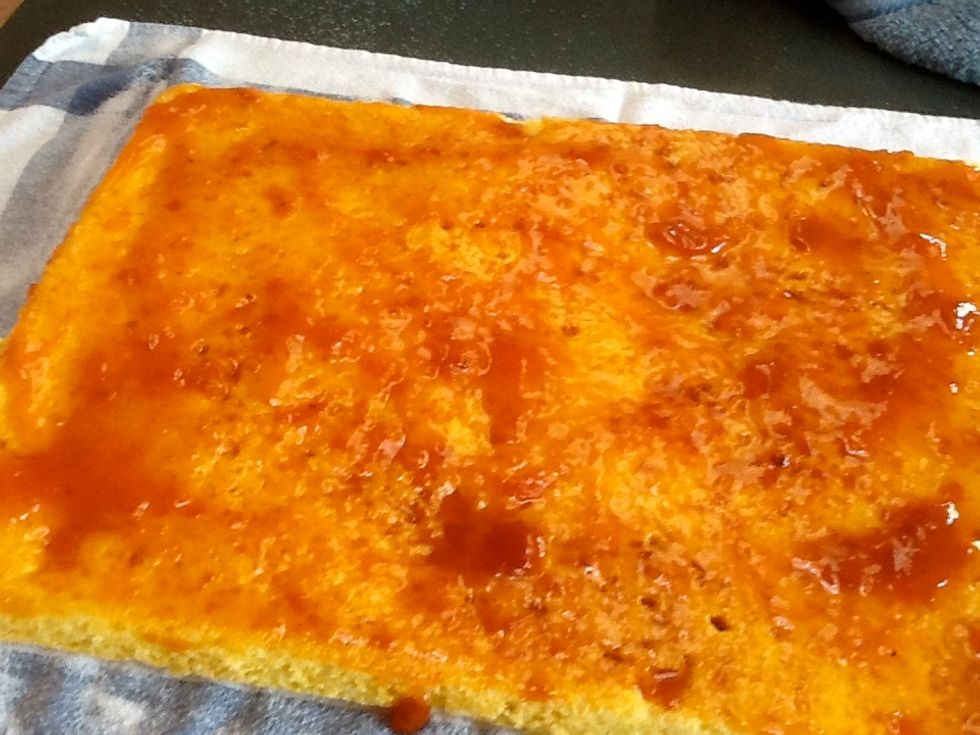 add over strawberry jam