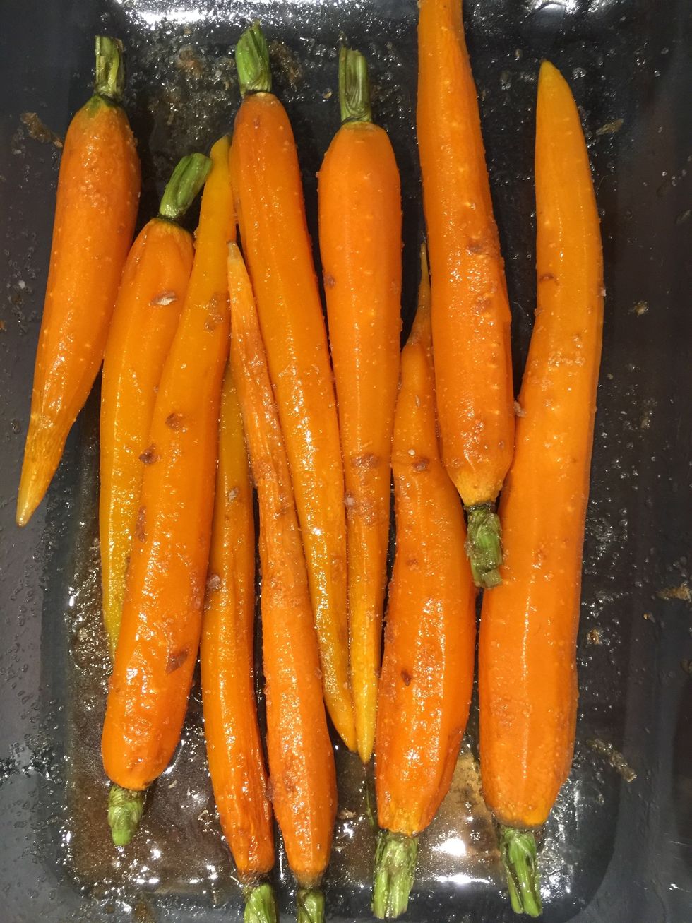 Add over the carrots