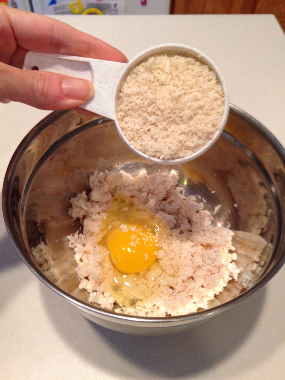 Add Panko.