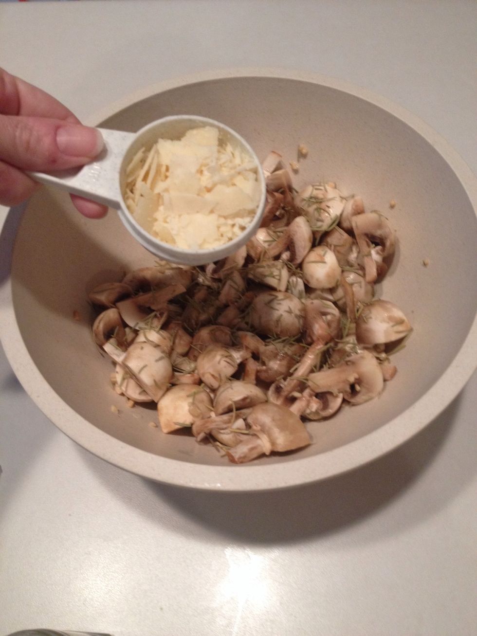 Add Parmesan cheese.