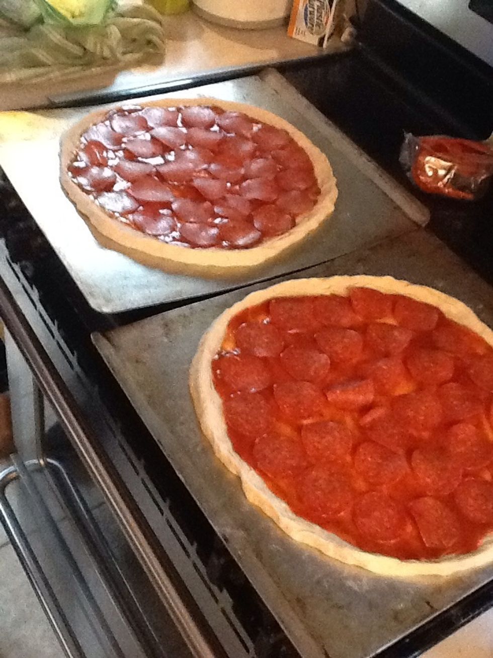 Add pepperoni.