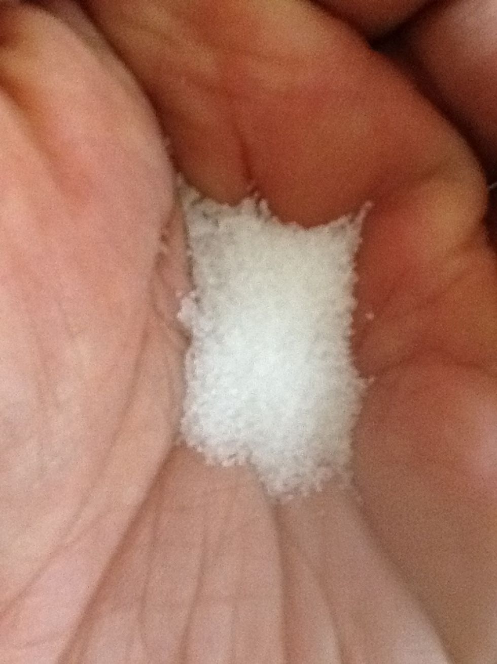 Add pinch of salt to eggs