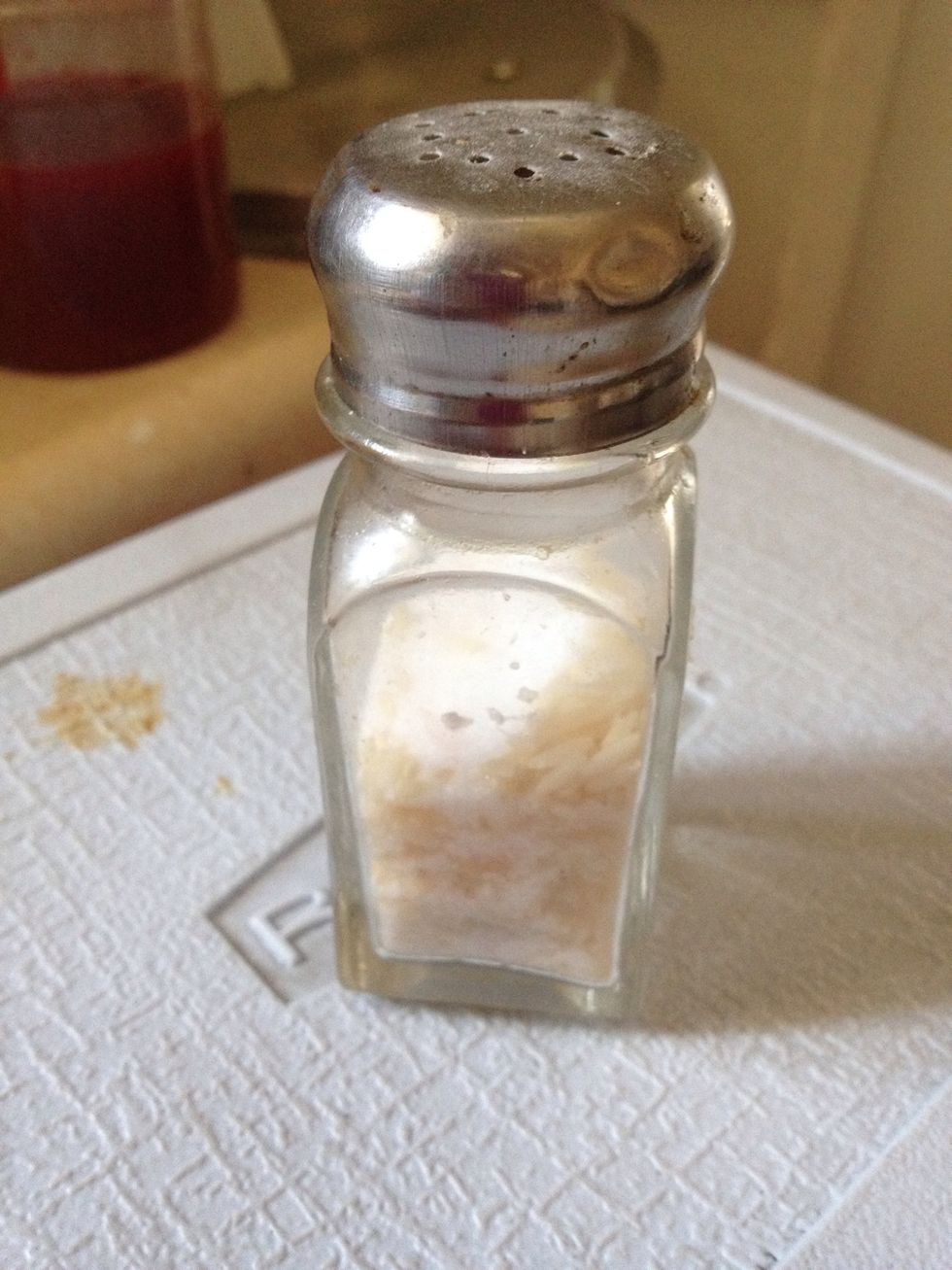 Add pinch of salt to eggs