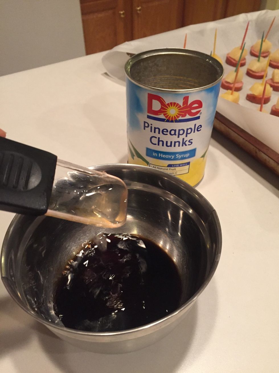 Add pineapple juice.