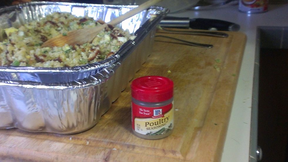 Add poultry seasoning
