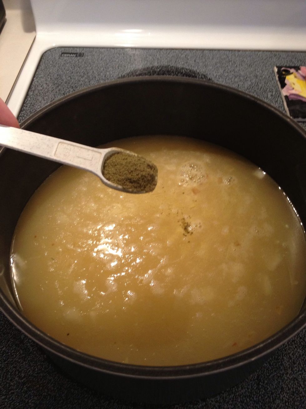 Add poultry seasoning.