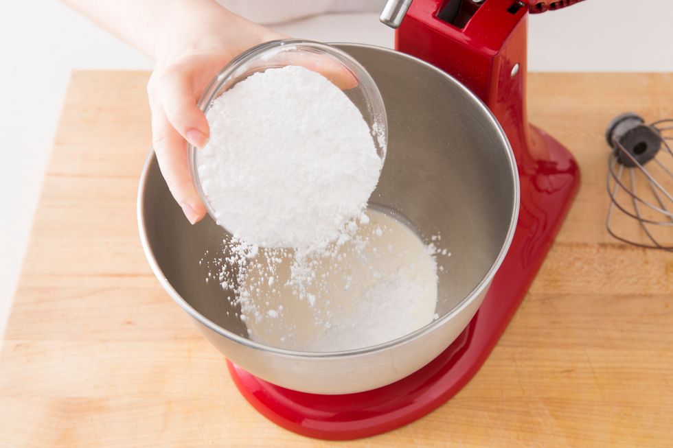 Add powdered sugar.