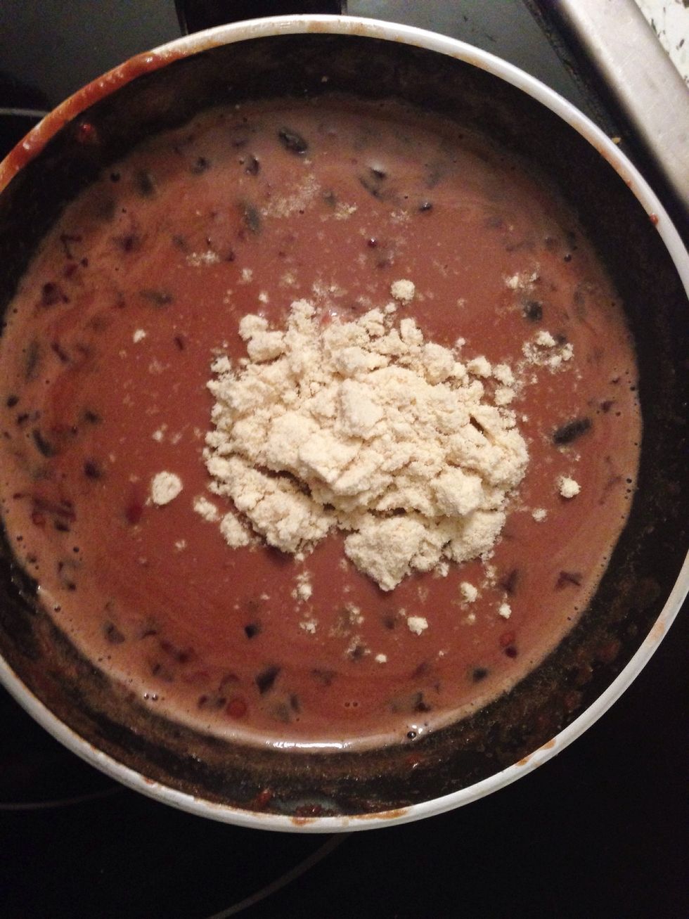 Add protein powder (just for the thickness)