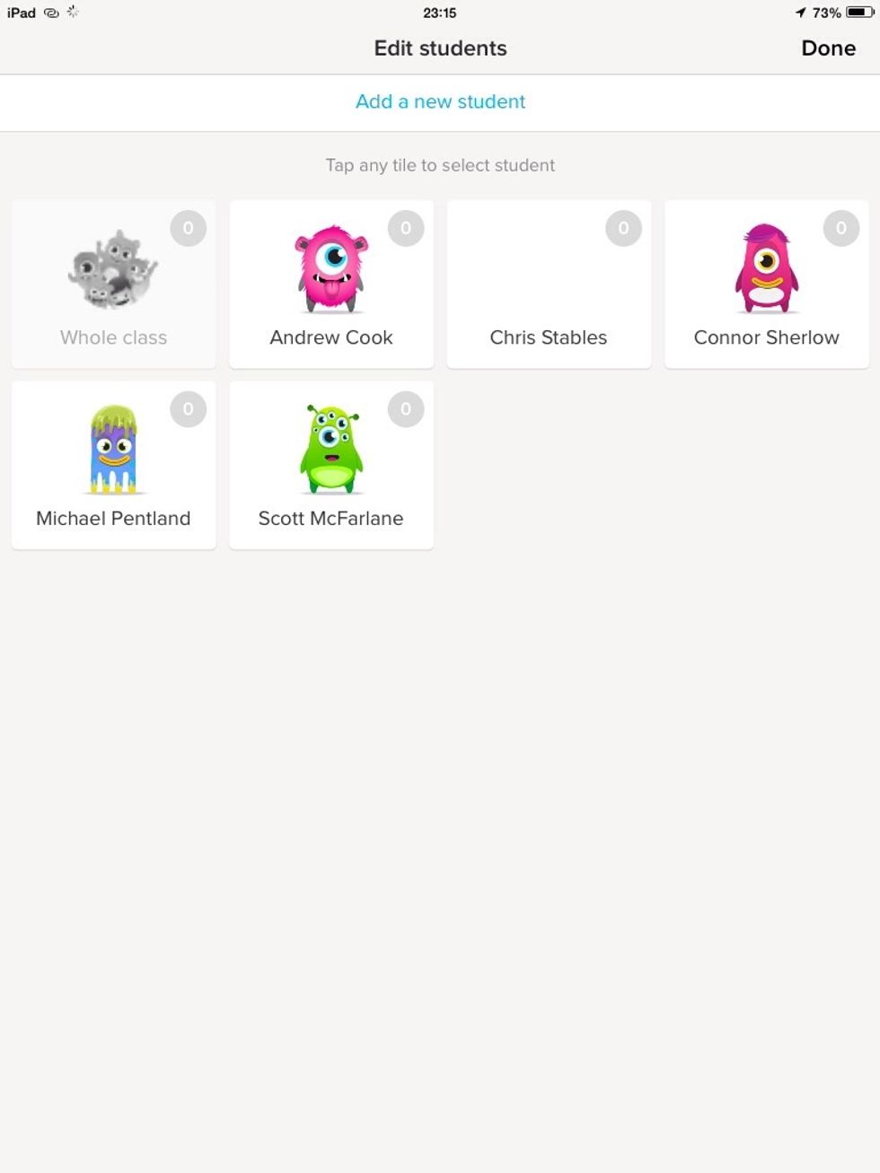 Add pupils and enter details