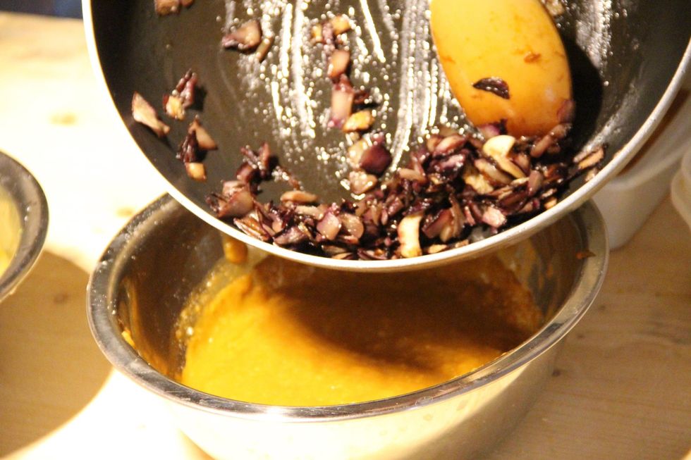 Add radicchio to your bisque