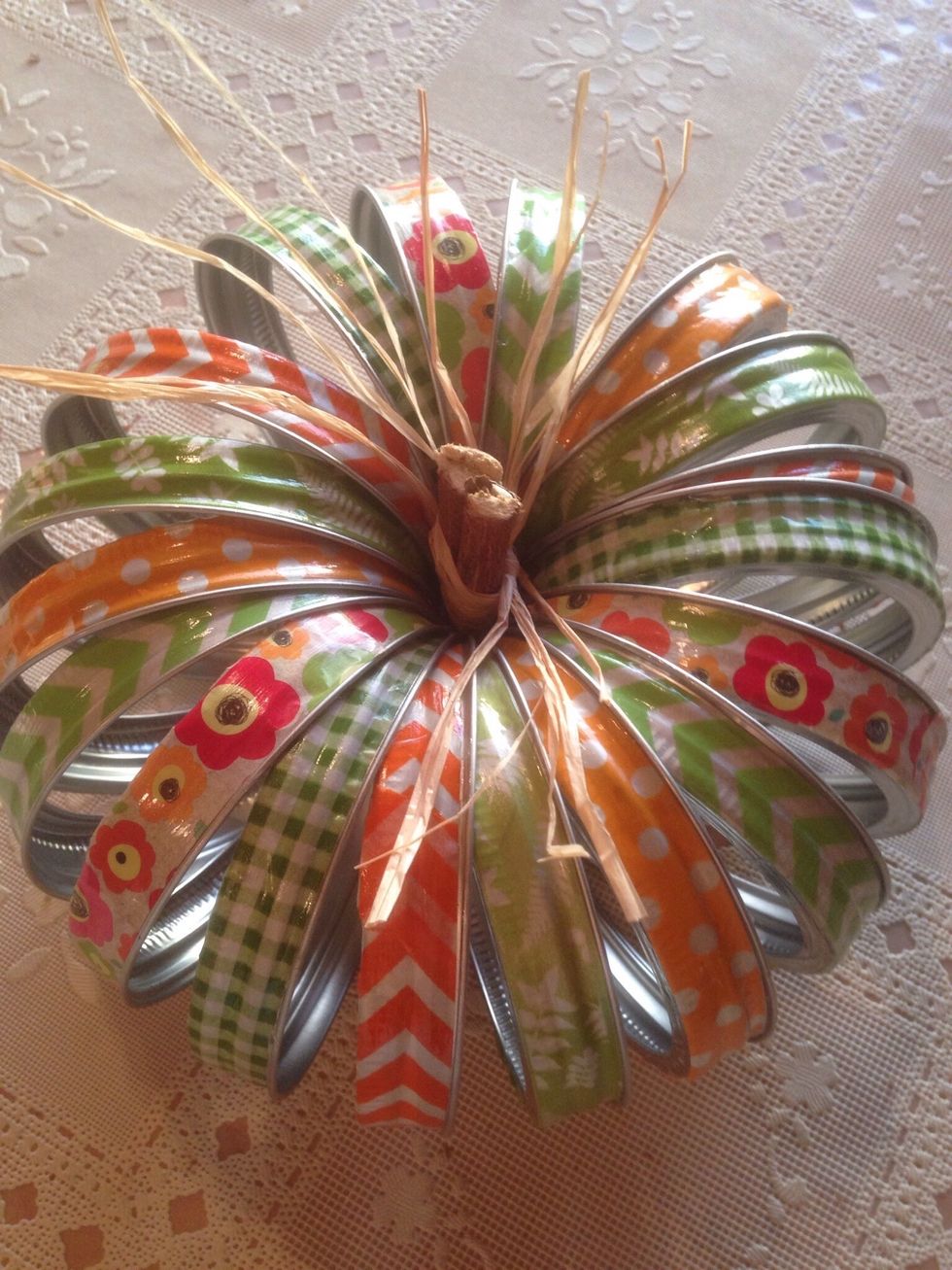 Add raffia for added embellishment.